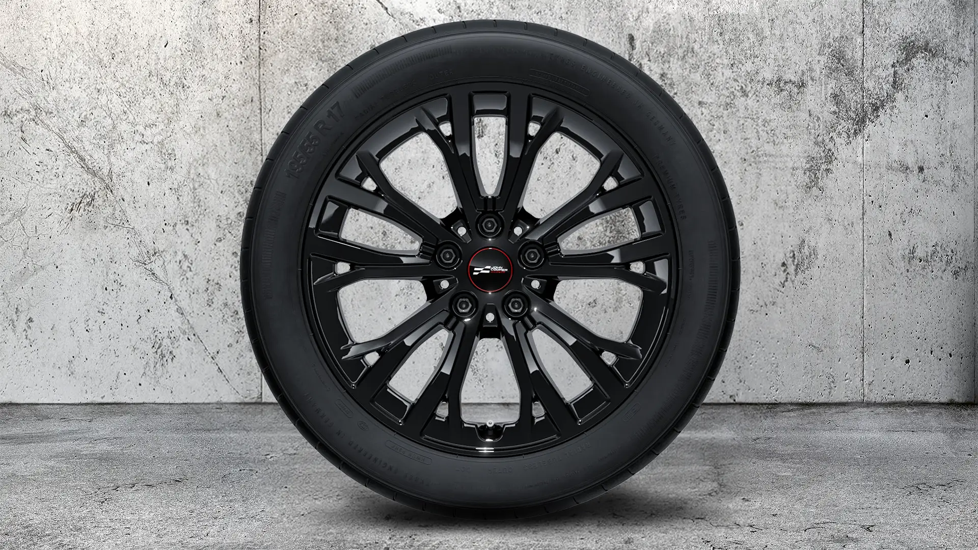 17'' JCW Star-spoke 991 - černá jet black