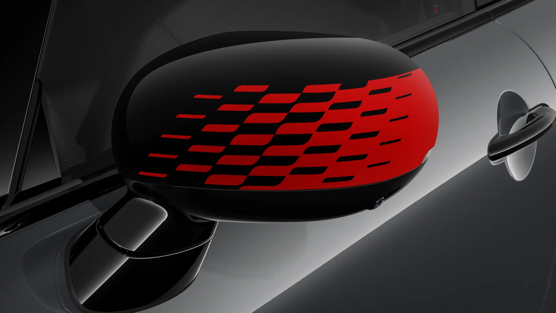 MINI JCW Příslušenství – JCW Kryty zpětných zrcátek