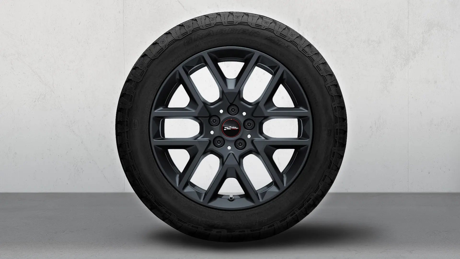 18" JCW kola z lehké slitiny Y-Spoke 945 (Frozen Midnight Grey, matně šedá). 