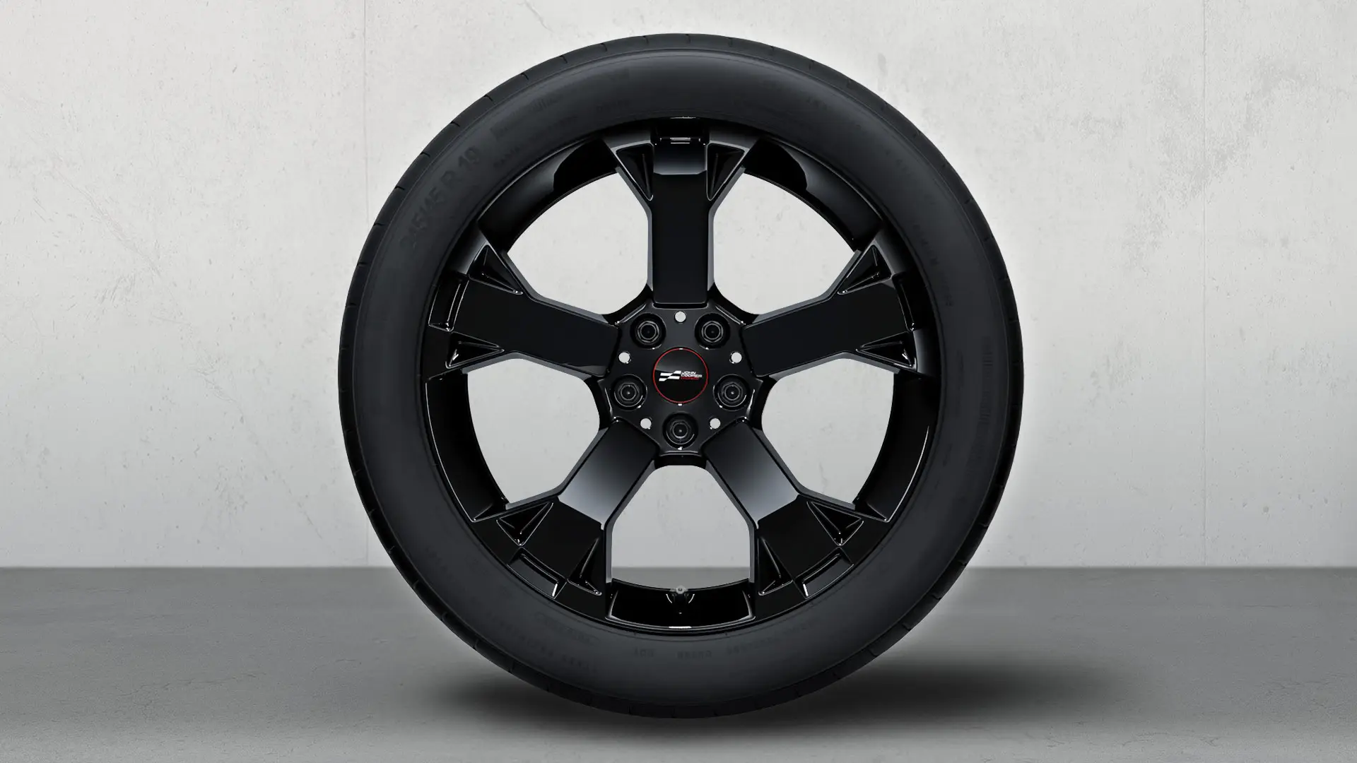 19" JCW kola z lehké slitiny Runway Spoke 948 (Jet Black, černá), sada kompletních letních kol