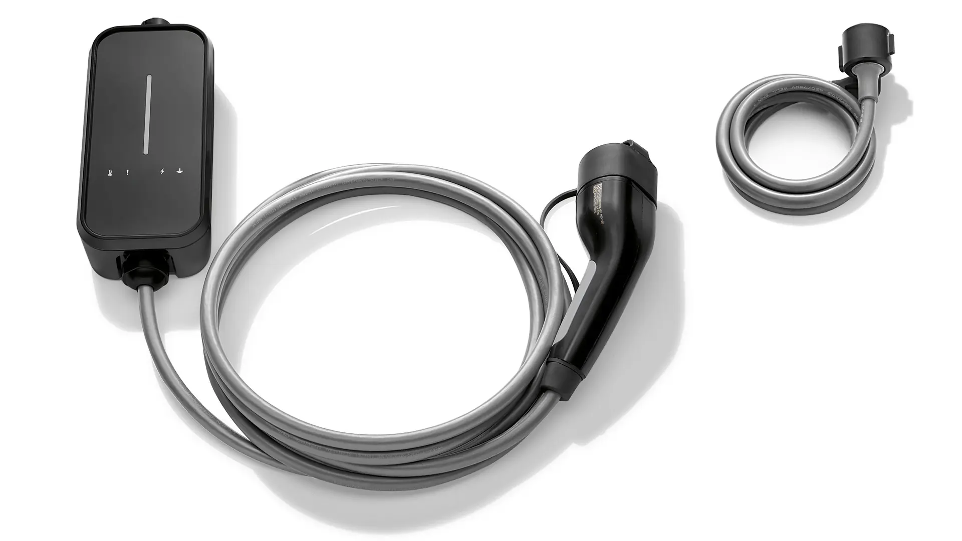 Nabíječka MINI Flexible Fast Charger 2.0 pro veřejné nabíjení, samostatně stojící.