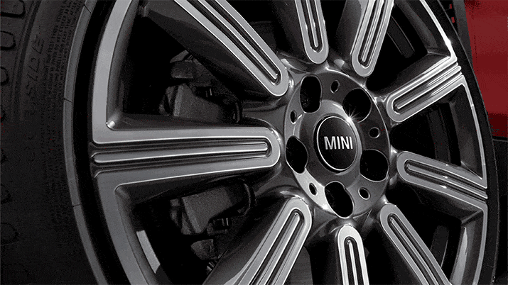 MINI Aftersales - přehled příslušenství - plovoucí střed kola