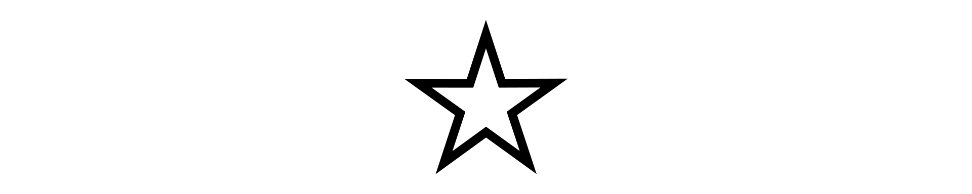 Ikona hvězdy