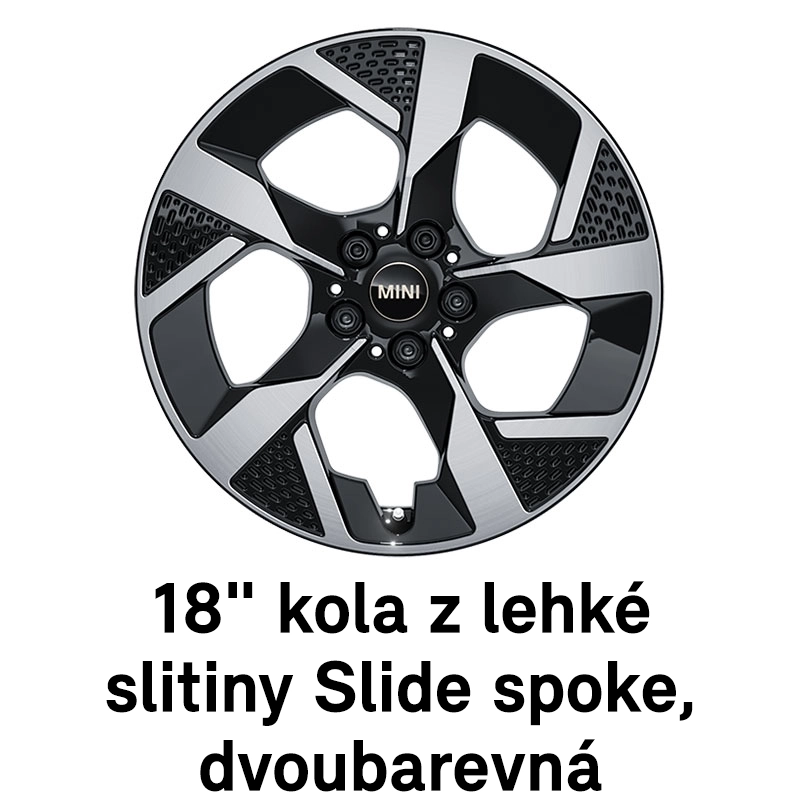 MINI kola: 18" Slide Spoke 2barevná