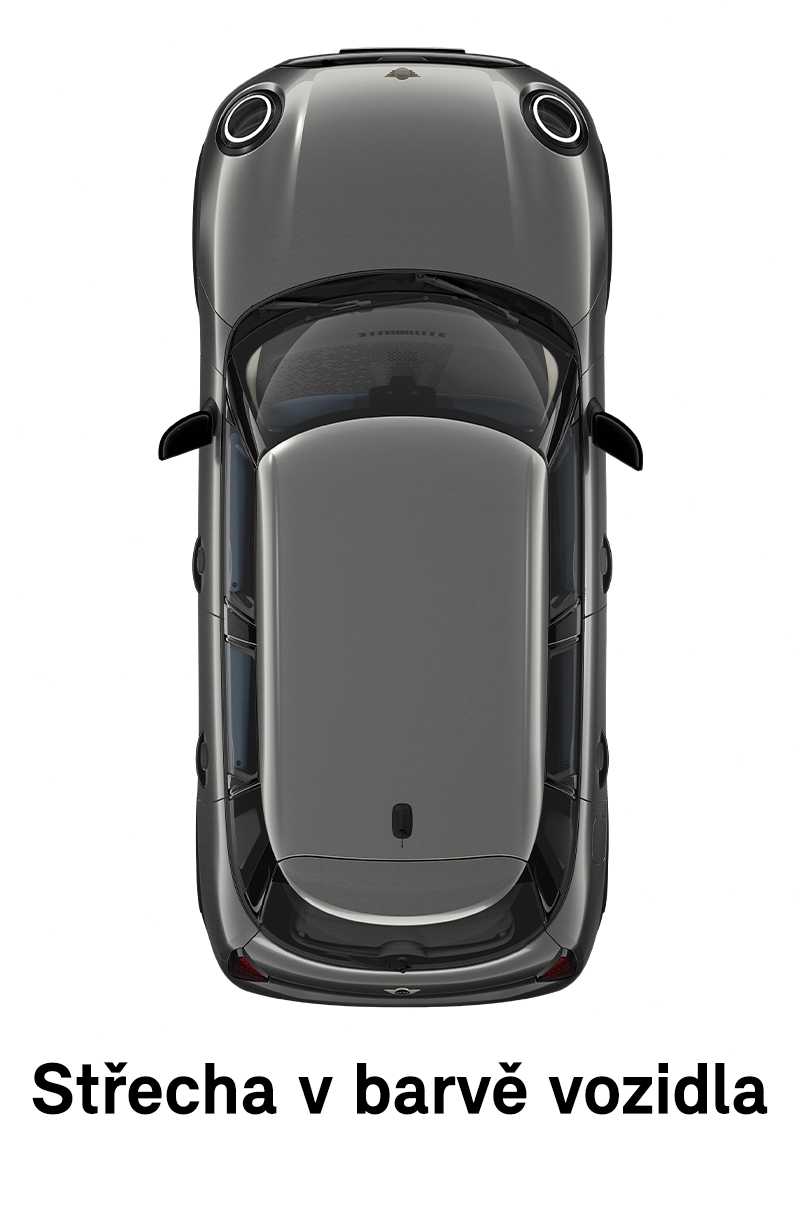 MINI střecha: Střecha a zrcátka v barvě karoserie