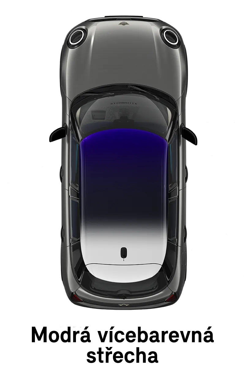 MINI střecha: Střecha Multitone Blue