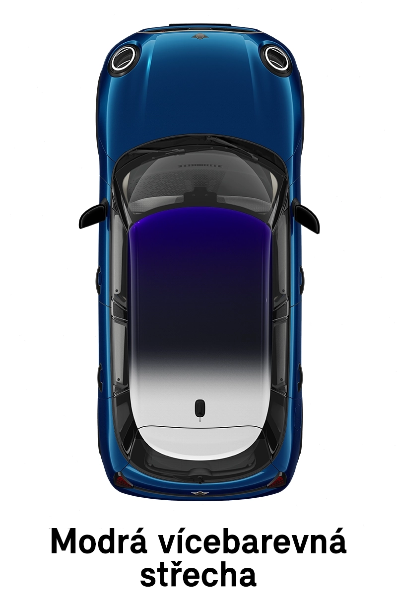 MINI střecha: Střecha Multitone Blue