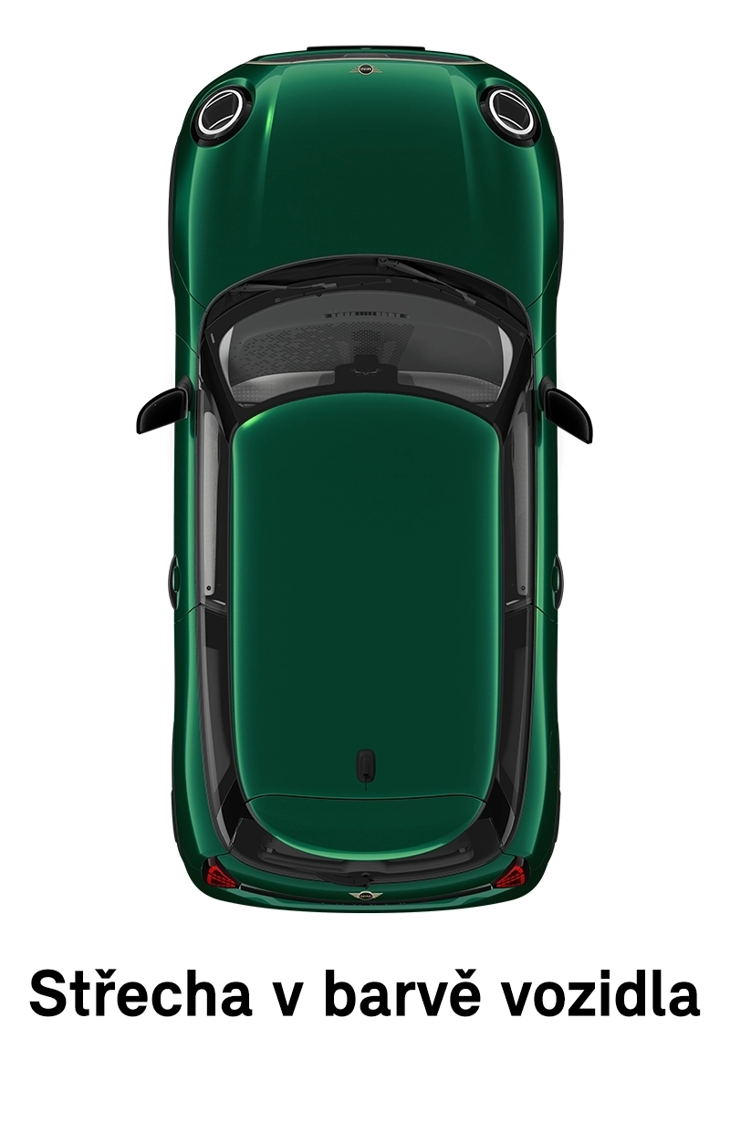 MINI střecha: Střecha a zrcátka v barvě karoserie