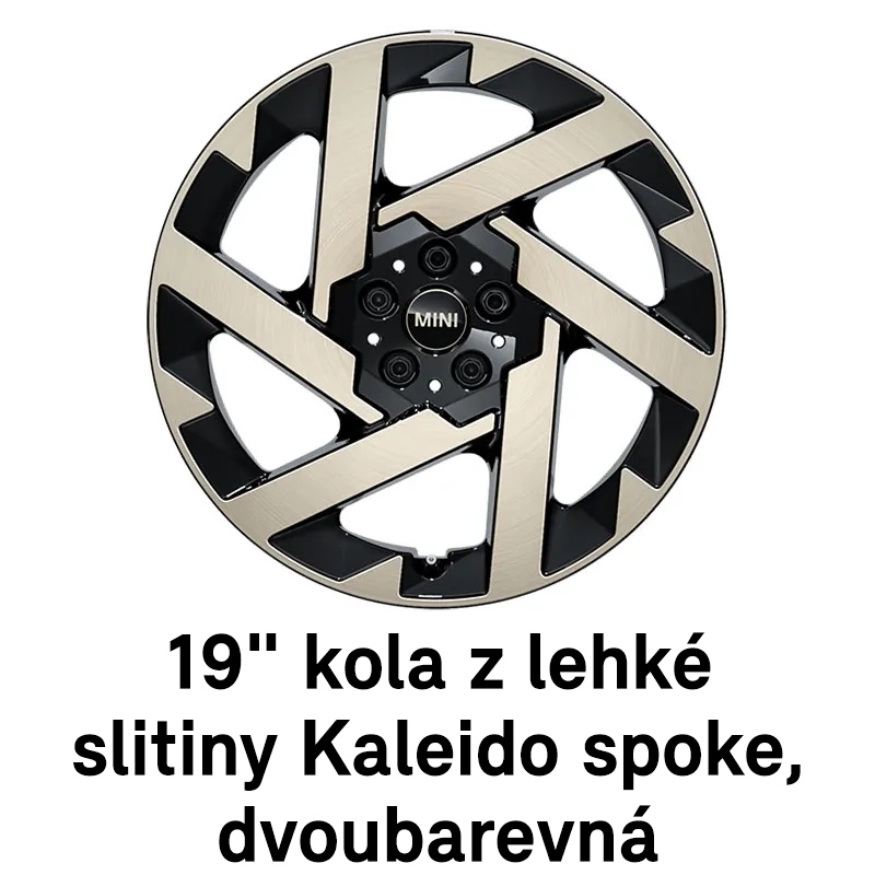 MINI kola: 19" Kaleido Spoke 2barevná