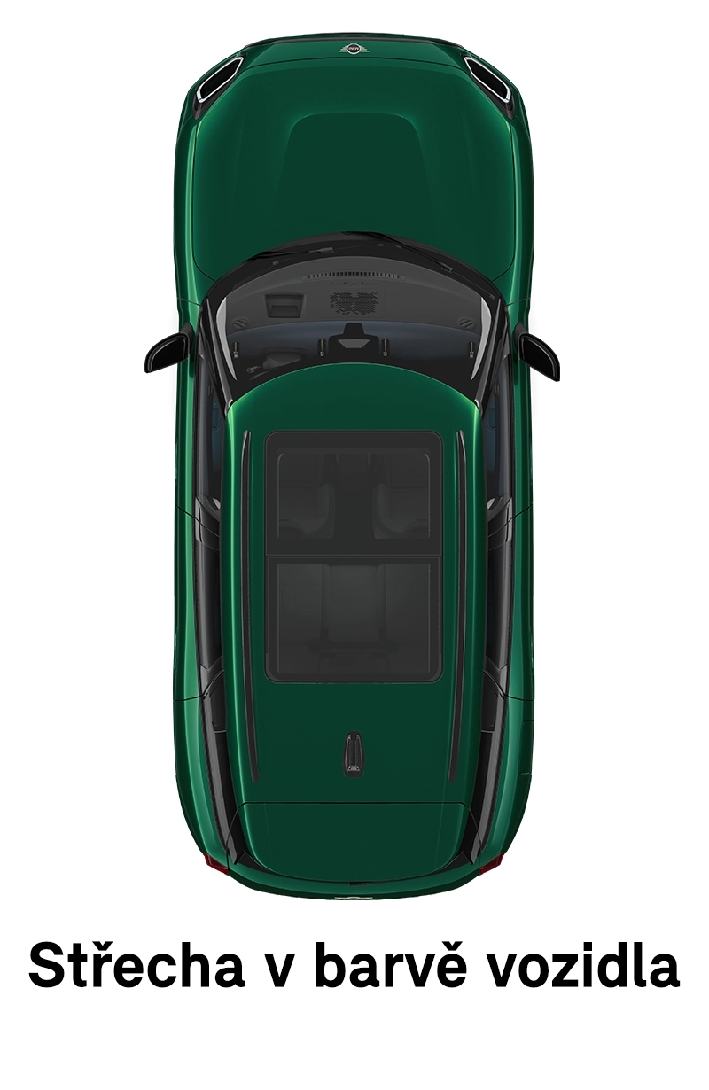 MINI střecha: Střecha a zrcátka v barvě karoserie