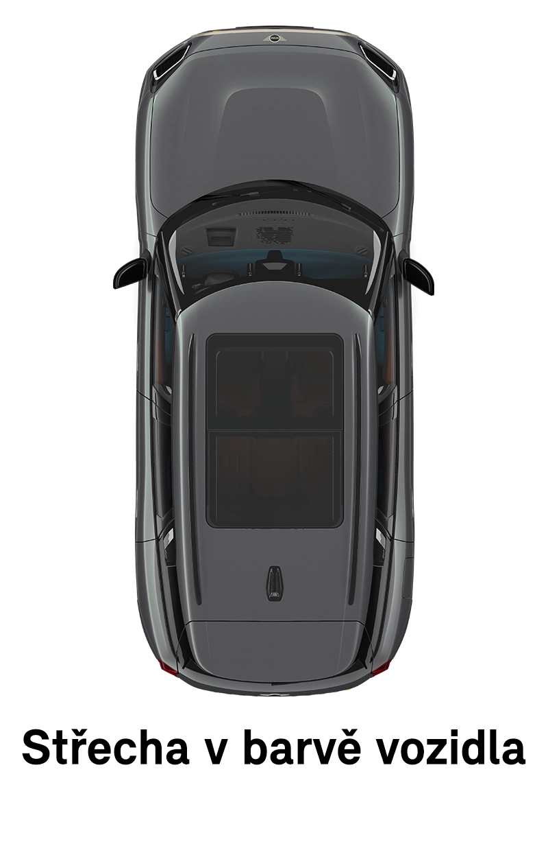 MINI střecha: Střecha a zrcátka v barvě karoserie