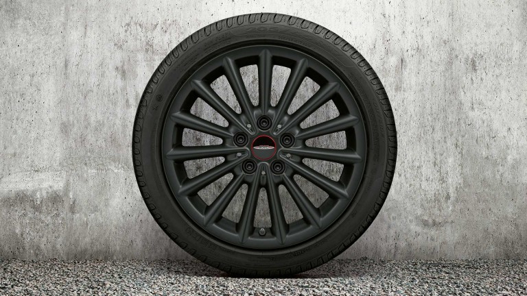 17" JCW kolo Multi-spoke – matné jet black – 505