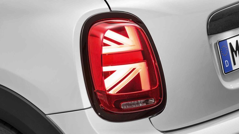 MINI Příslušenství – zadní světla – Union Jack – 3dveřové – 5dveřové – Cabrio