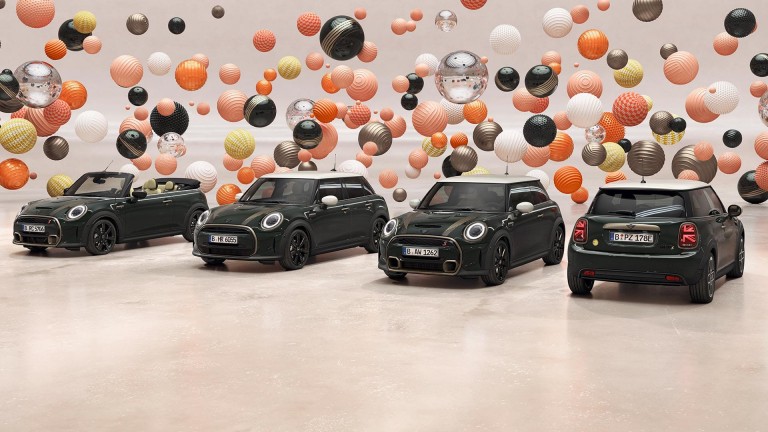 MINI 3-, 5dveřové Resolute Edition  – elektrické MINI Resolute Edition – MINI Cabrio Resolute Edition