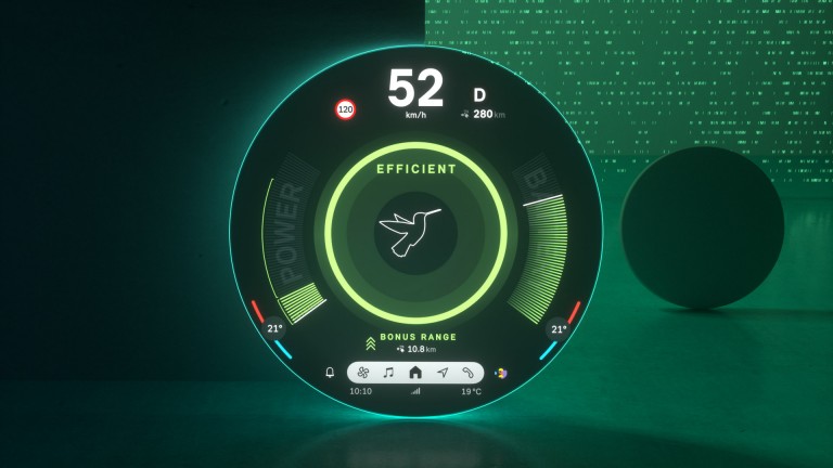 Elektromobilita MINI – režim green