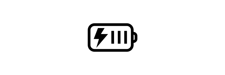 Elektrické MINI – nabíjení – ikona baterie