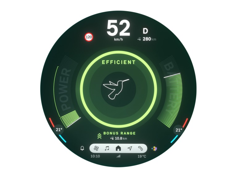 Elektrické MINI – jízdní zážitky – režim green