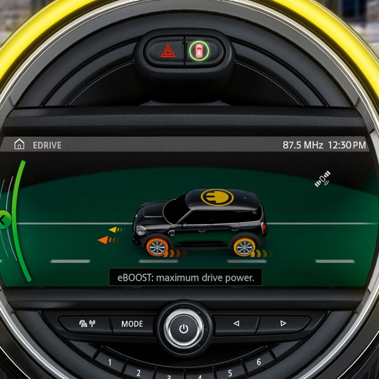 mini connected – služby edrive – plug-in elektrický hybrid