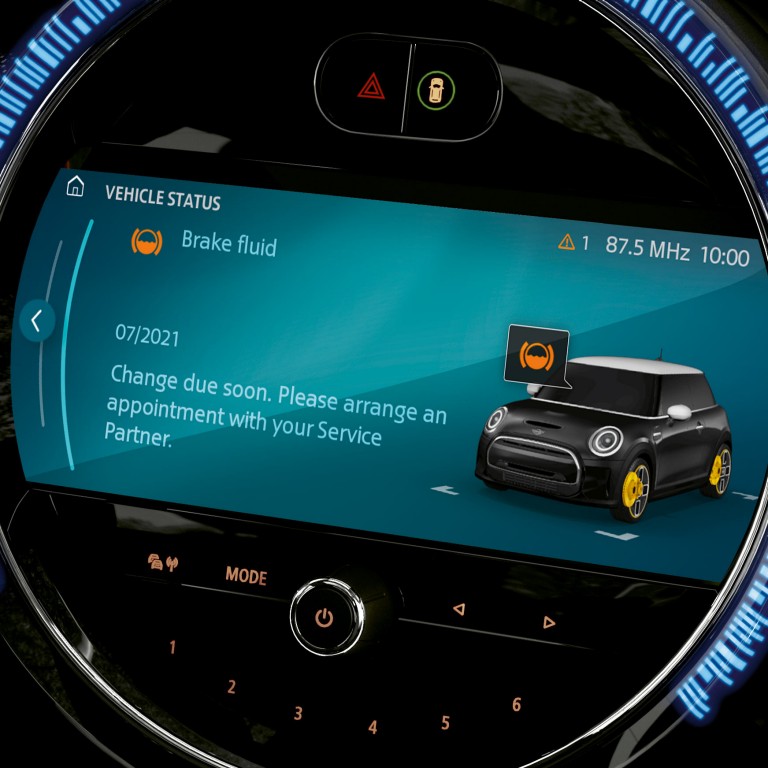 MINI – Teleservices – Informační obrazovka