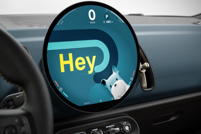 MINI Countryman – mozaika - digitální zážitky